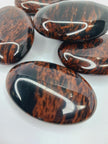 Mahogany Obsidian Palmstone (2 3/8 Inch) – Grounding, Protection and Inner Strength