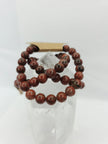 Double Eagle Eye Bracelet (8mm) – Stretchy Crystal Bracelet for Confidence and Protection