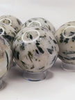 2.5 Inch Green Tourmaline Sphere for Heart Chakra Healing