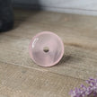 Rose Quartz Button - Jewelry