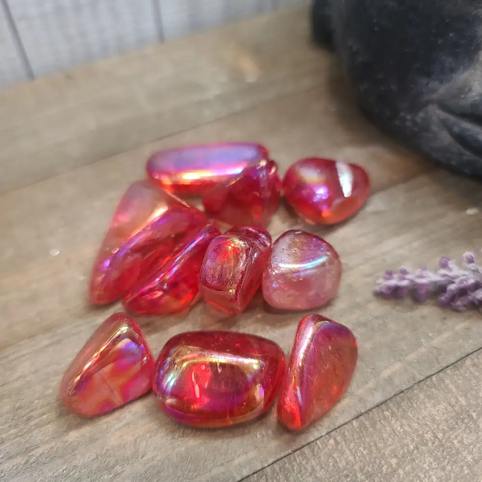 RUBY Red Aura Tumble - Tumbles