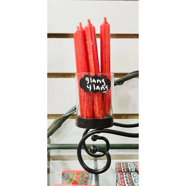 Scented Ritual Candles - Ylang Ylang - Incense & Burners