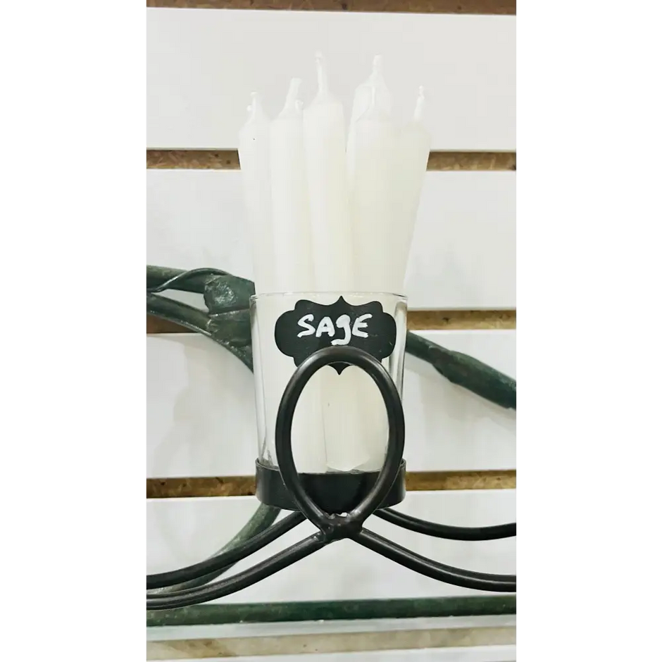 Scented Ritual Candles - Sage - Incense & Burners