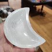 Selenite Charging Bowls - Moon - Carvings