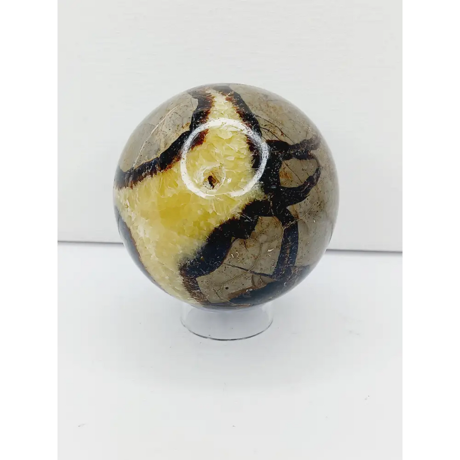 🌕✨ Septarian Spheres – Earth Energy & Ancient Wisdom! 🌍💛 - 1 - 2.5’’ - Spheres