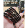 🖤✨ 6mm Silver Obsidian Bead Bracelet – Protection & Inner Strength! 🧿