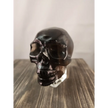 💀🌌 Smoky Quartz Skull 4’’ – Grounding and Spiritual Shield 🌌💀 - Carvings