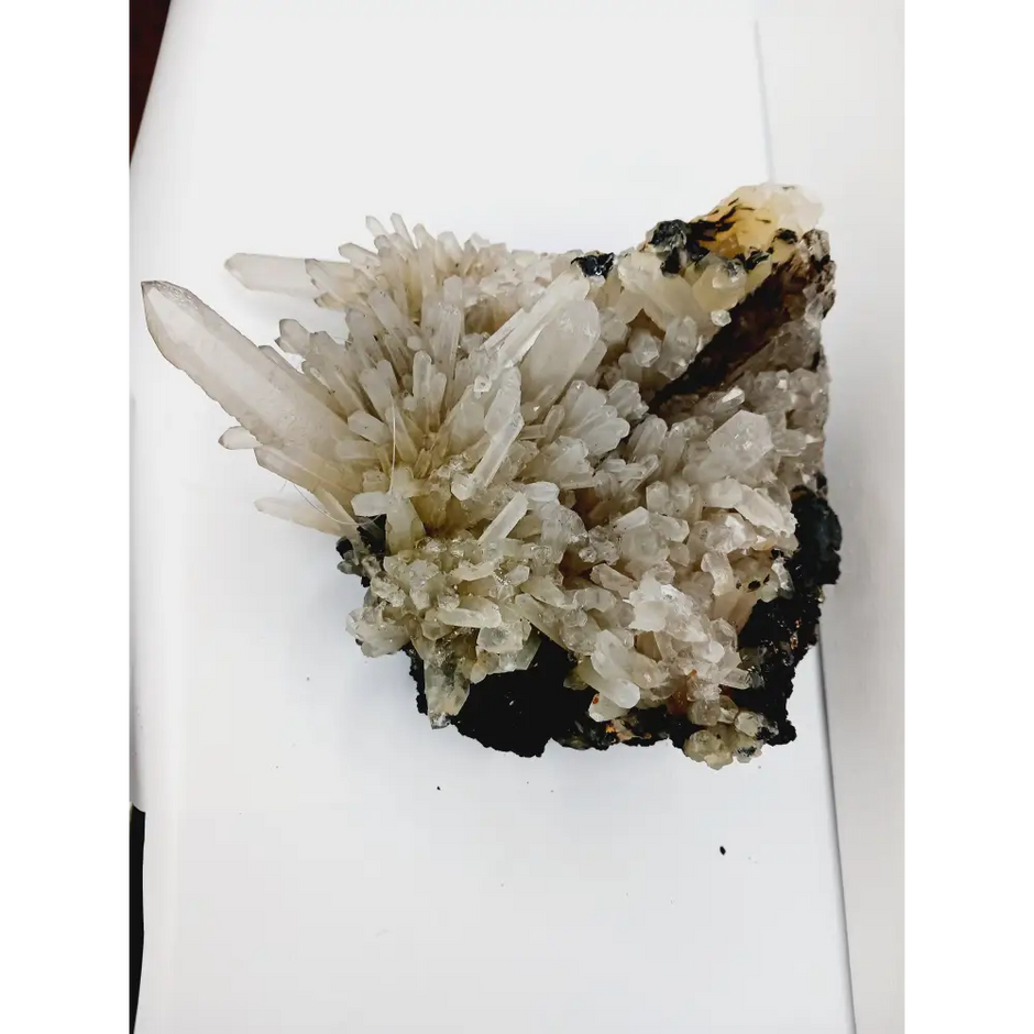 🖤✨ Specularite Cluster – Reflection Strength and Spiritual Insight 🌌 - Specimens