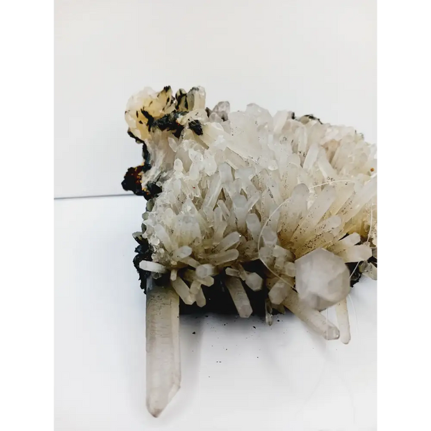 🖤✨ Specularite Cluster – Reflection Strength and Spiritual Insight 🌌 - Specimens