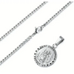 St. Christopher Medal Stainless Steel Necklace - Jewelry