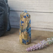 Starlight Blues - Golden Jasper with Azurite - 50 - Towers