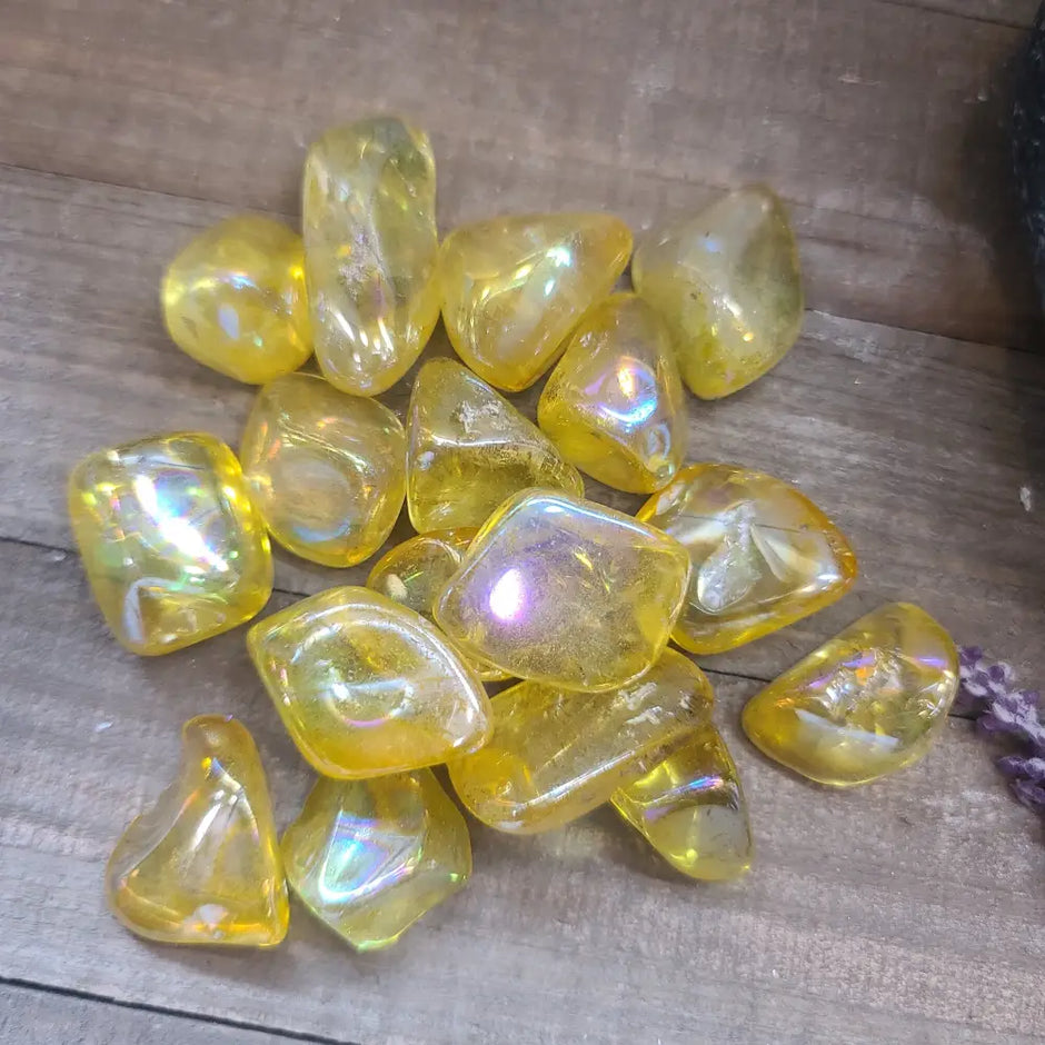 SUNSHINE Yellow Aura Tumble - Tumbles