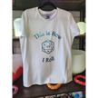 This is How I Roll - Spiritual Tshirt Designs - White / Large- Irridescent Blue Graphic - Clothing & Apparel