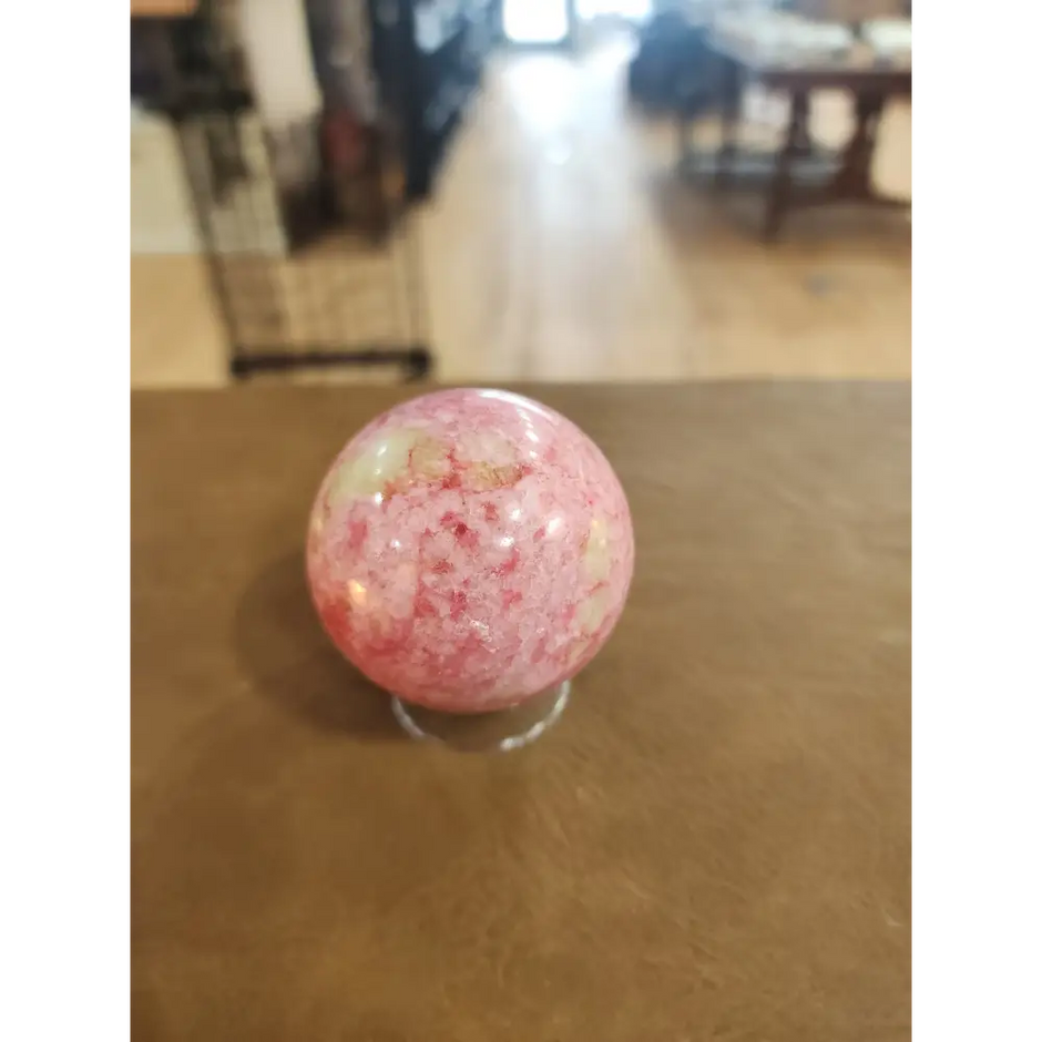 🌸✨ Thulite Sphere (2’’) – Joyful Energy & Heartfelt Connection! 💖 - 2 - Spheres