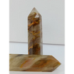 🐅✨ Tiger Skin Smelting Quartz Sphere 3.5’’ – Reiki and Empowerment! 🧡🤎 - Tigers Skin Smelting Points - Towers
