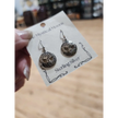 Sterling silver earrings featuring the Tree of Life intertwined with a Celtic knot, displayed on a white background. Perfect for wisdom, connection, and timeless Celtic style.