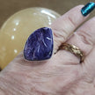 Assorted sterling silver rings featuring unique genuine gemstones in various shapes and colors, displayed on a white background. Perfect for crystal energy, personal style, and one-of-a-kind magic.


