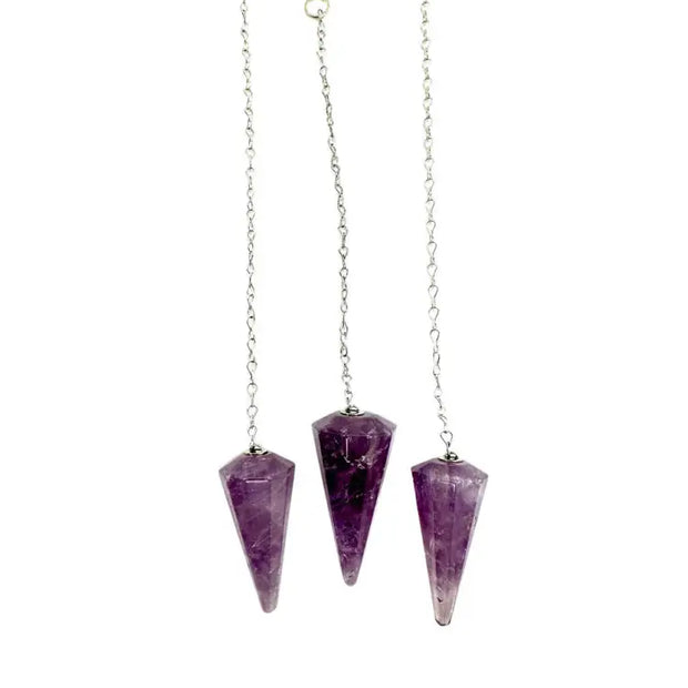 💎✨ Unlock the Mystical Wisdom of Our Amethyst Pendulum! – Rainbows of Intuitive Power and Spiritual Clarity 🌈🔮