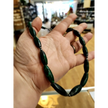 💚✨ Vintage 16’’ Malachite Necklace with Oblong Graduated Beads – Timeless Protection & Heart Healing! 🌿 - Jewelry