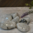White Rainbow Moonstone Tumble - Tumbles