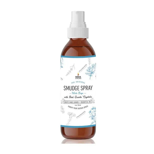 🤍🌿 White Sage Smudge Spray – Cleansing Renewal and Quartz Energy ✨