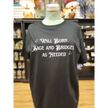 Will Burn Sage and Bridges as Needed- Spiritual Tshirt Designs - Black / Large - White Graphic - Clothing & Apparel