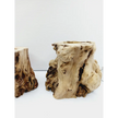 Wood Stump Spheres Stand-LED Base- white light & color changing light - STANDS