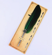 Writing Quill in Gorgeous Colors - Feather 5 NIbs Pen - Supplies & Paper