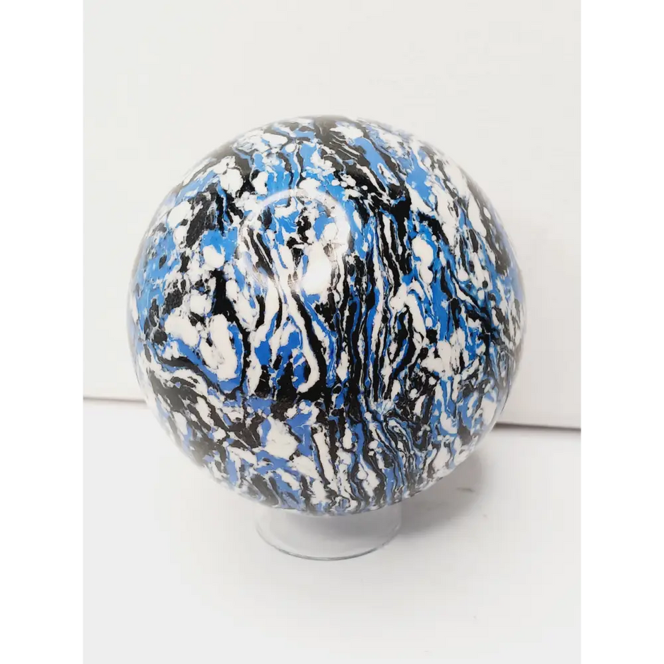 🌊💙 Zebra Blue Jasper Spheres – Tranquility Balance and Gorgeous Blue Energy! ✨ 1 3’’