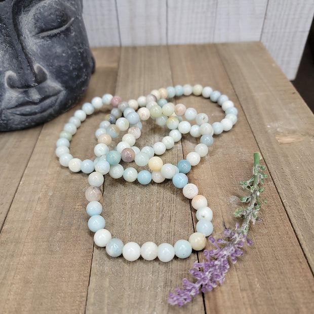 Blue Caribbean Amazonite – Calm Communication and Soothing, Beachy Vibes