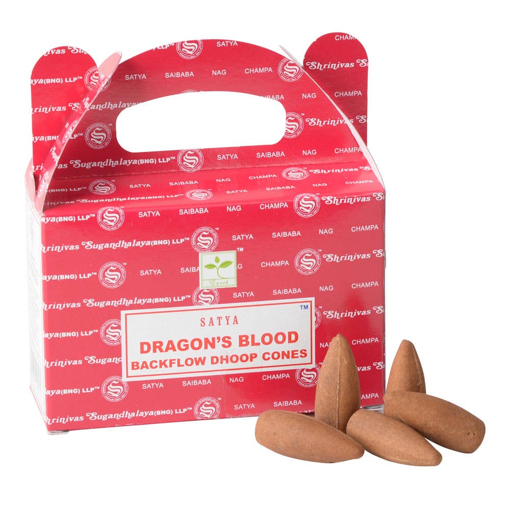 Dragon’s Blood Backflow Incense Cones